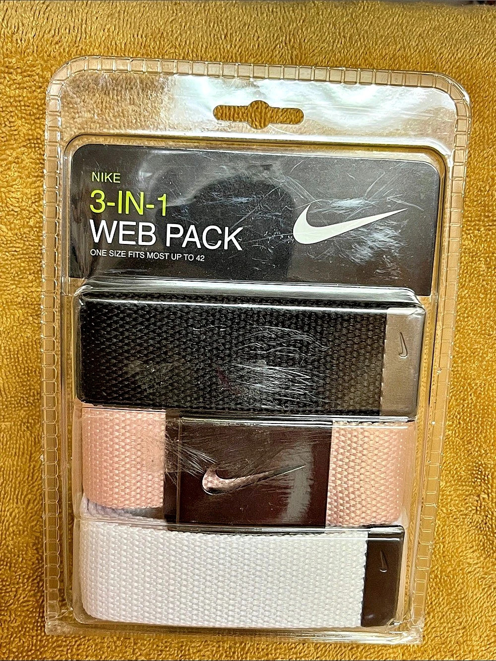 Nike 3-IN-1 Web Pack 3-Piece Web Belt Pack NWT